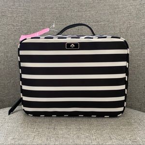 NWT Kate Spade Dawn Sailing Stripe Travel/Cosmetic